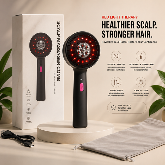 Red Light Massage Comb