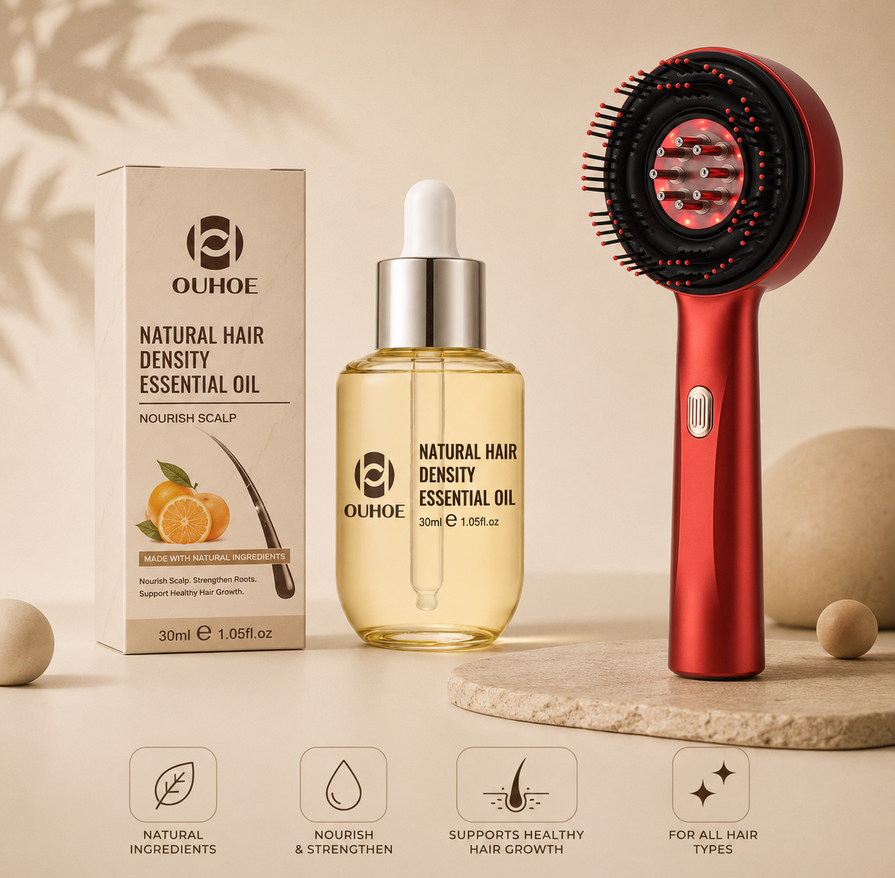 Red Light Massage Comb
