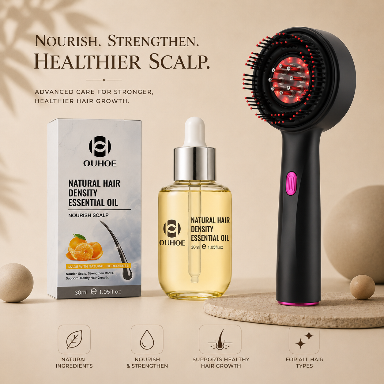 Red Light Massage Comb