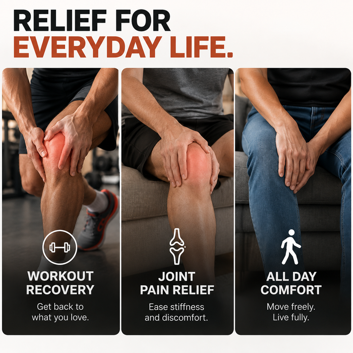 KnotFree 3-in-1 Heated Knee Massager