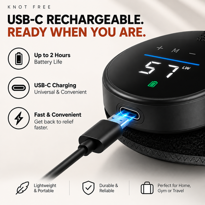 KnotFree 3-in-1 Heated Knee Massager